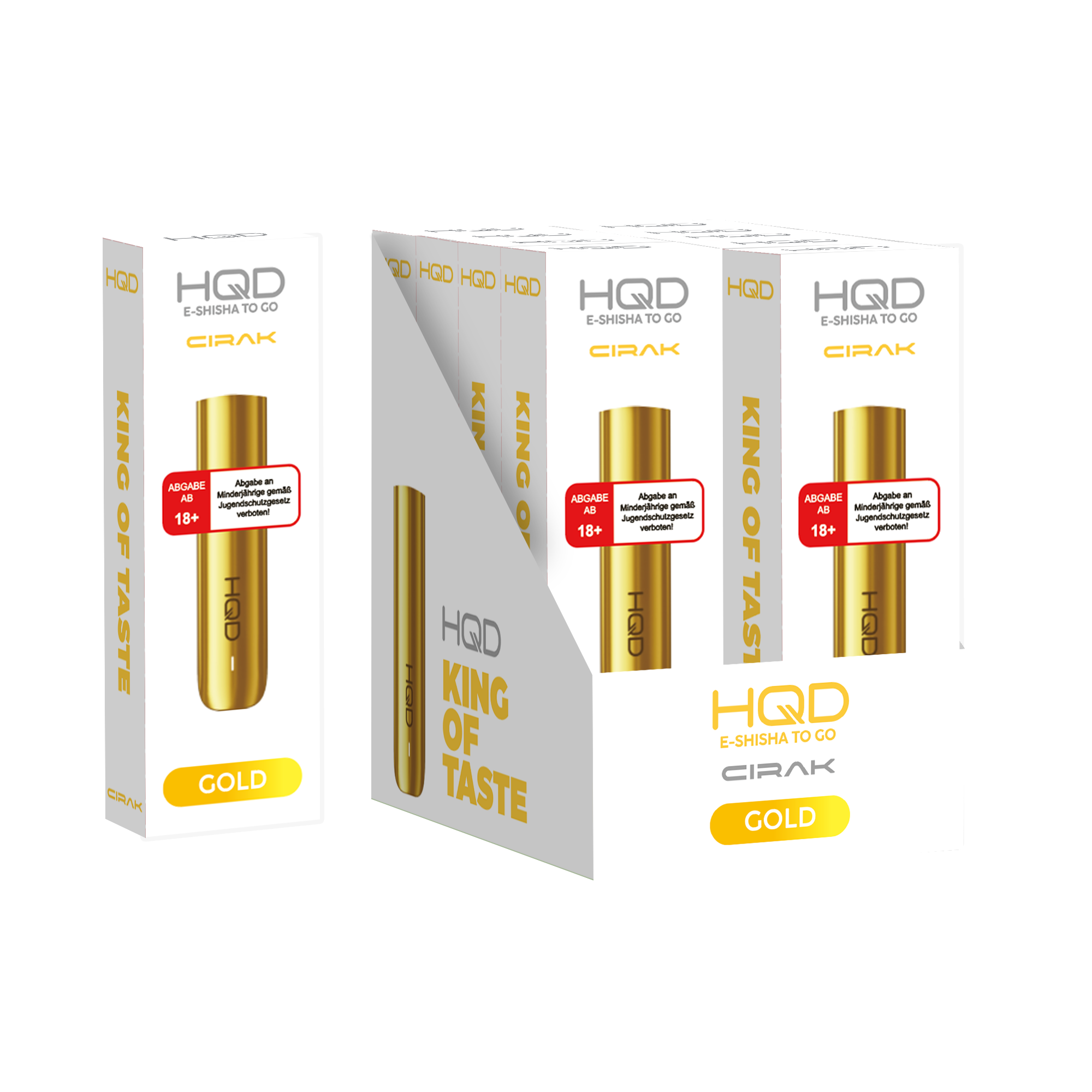 HQD Cirak Akkuträger - Gold