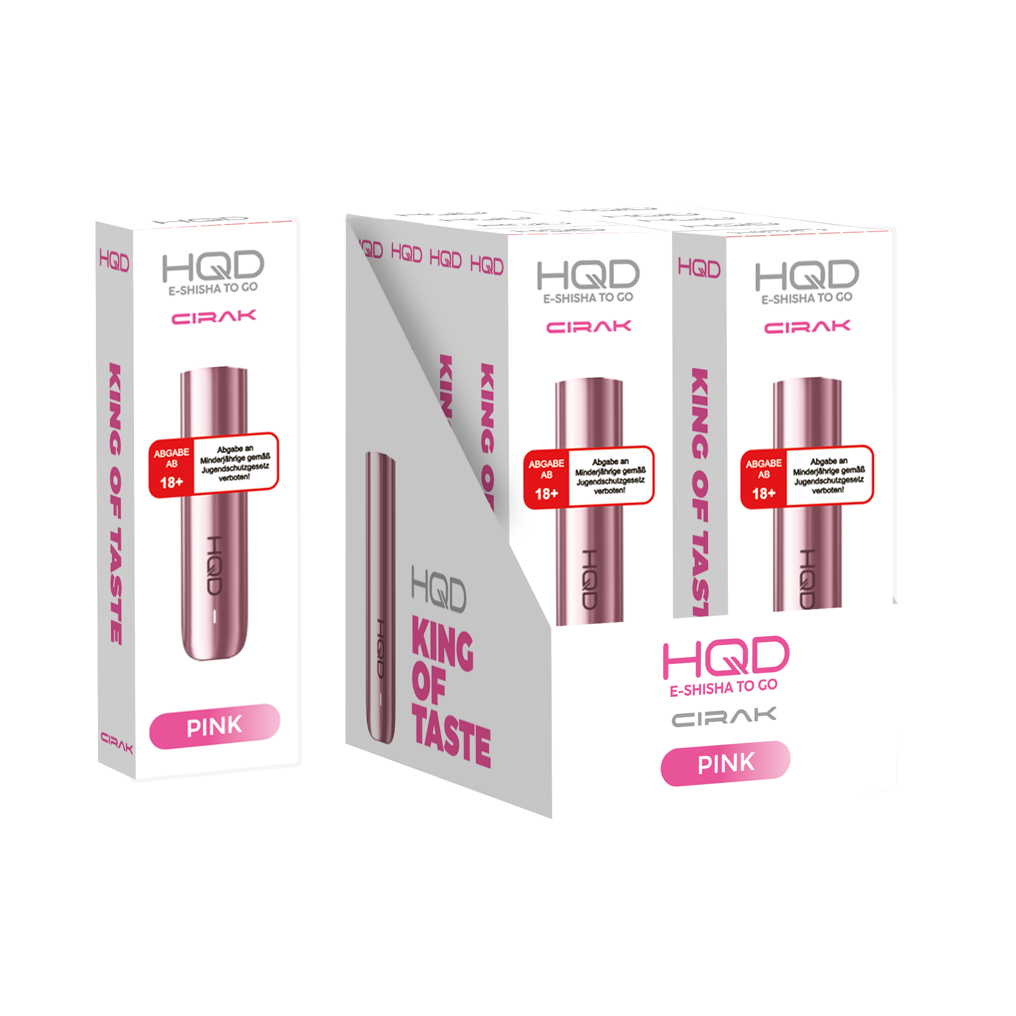 HQD Cirak Akkuträger - Pink