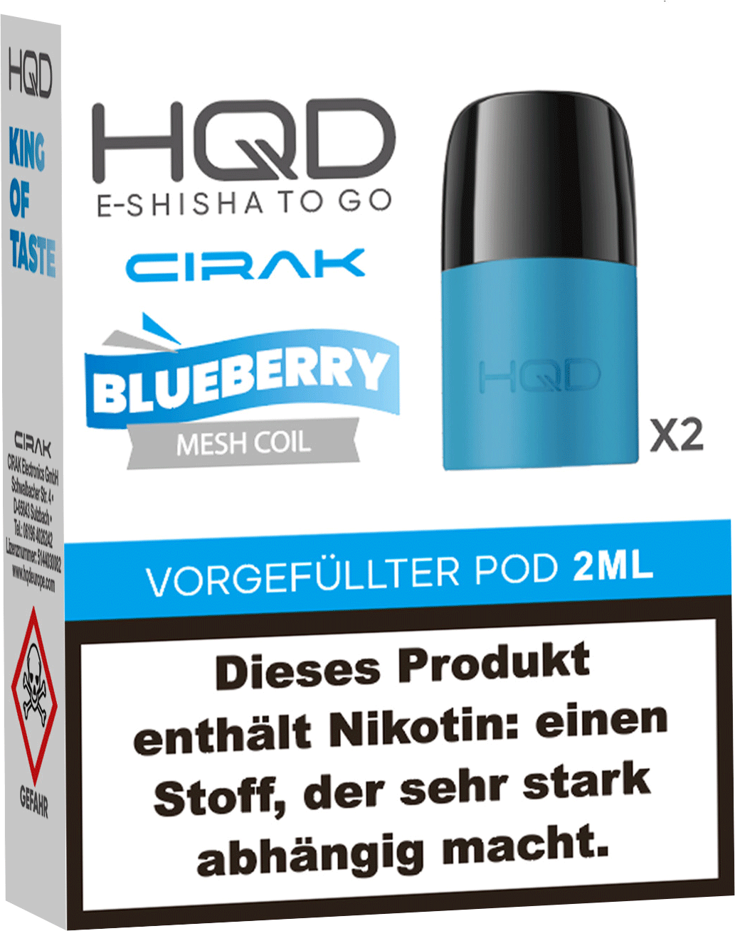 HQD Cirak Blueberry