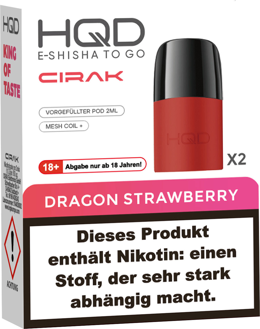 HQD Cirak Dragon Strawberry