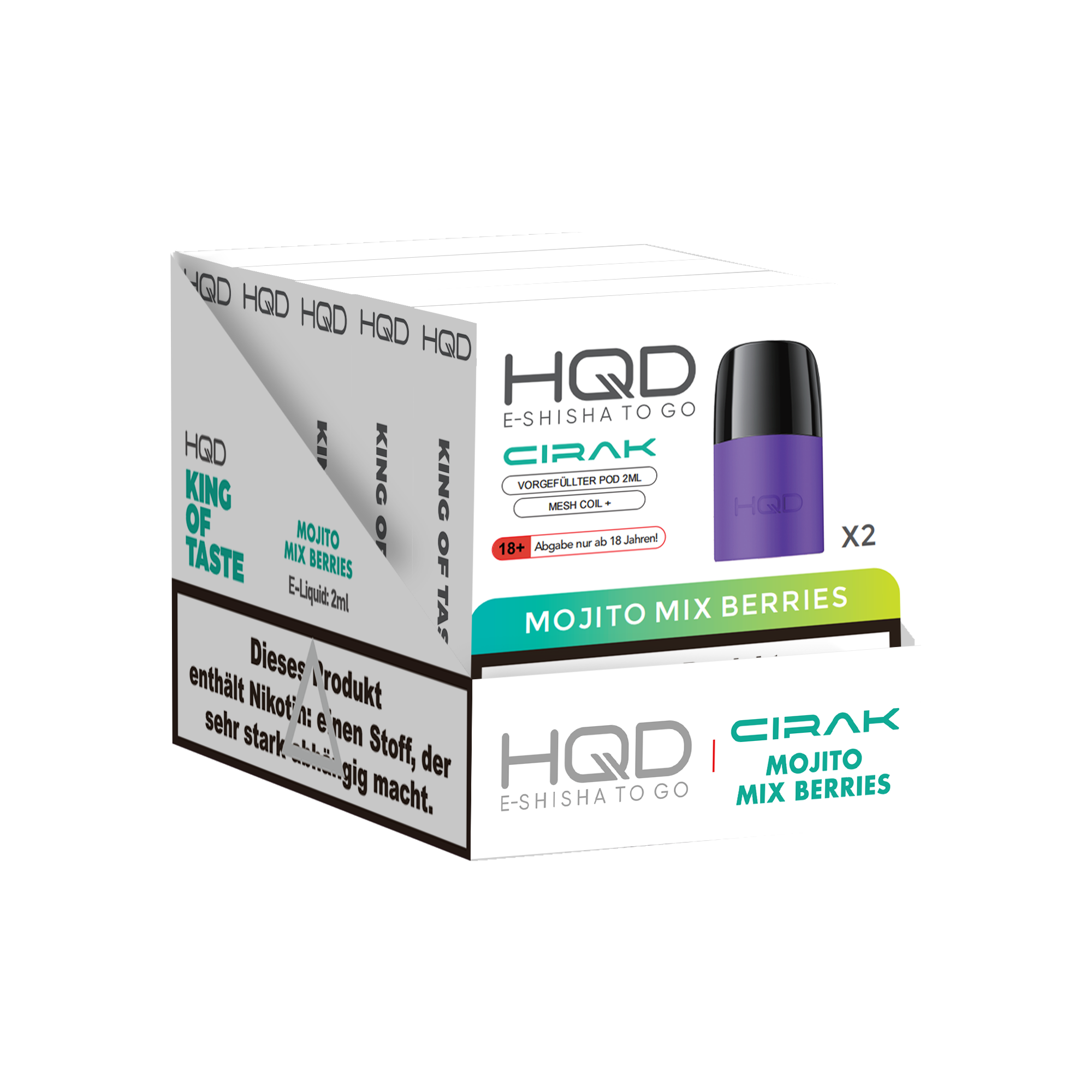 HQD Cirak Mojito Mix Berries