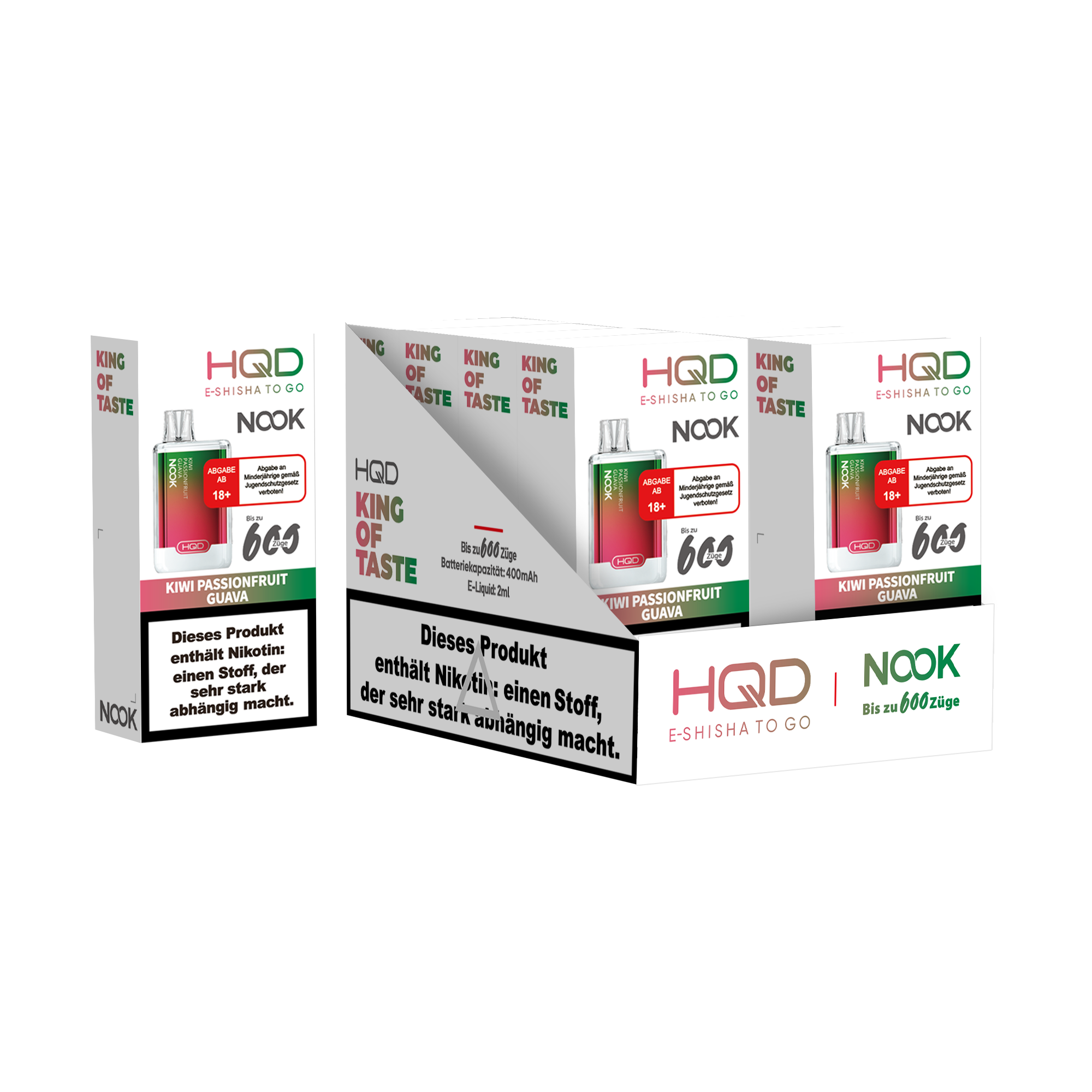 HQD NOOK Kiwi Passionfruit Guava