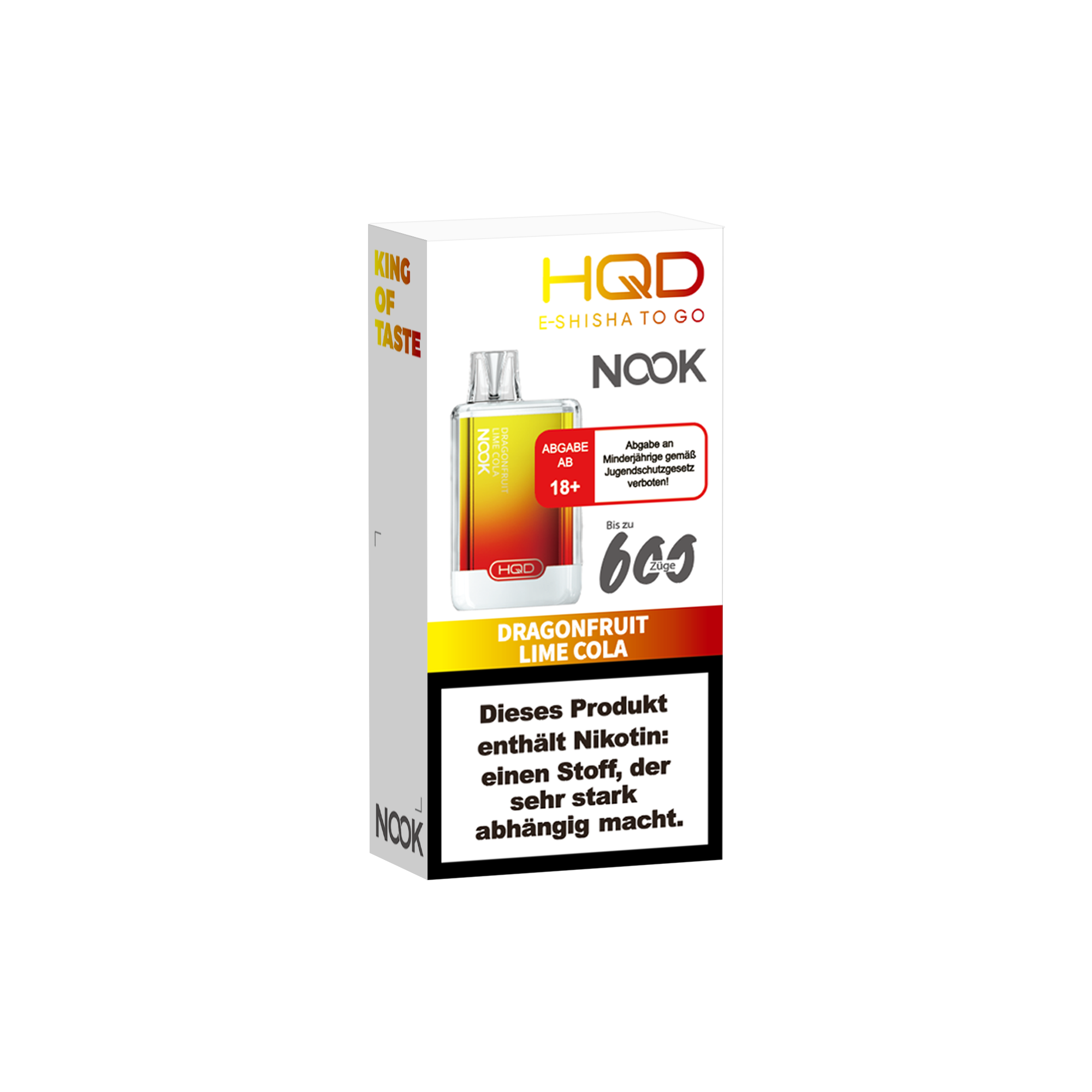 HQD NOOK Dragonfruit Lime Cola