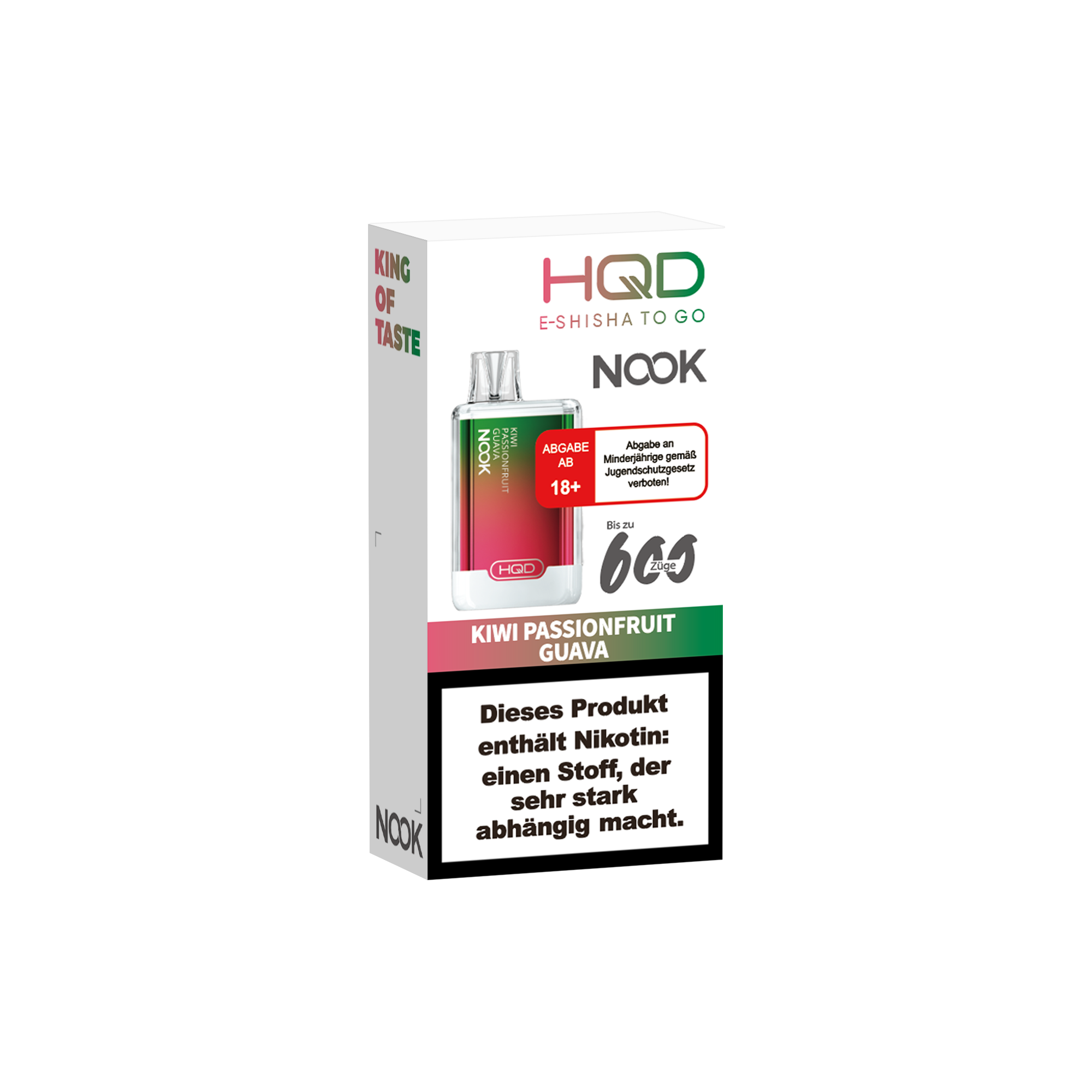 HQD NOOK Kiwi Passionfruit Guava