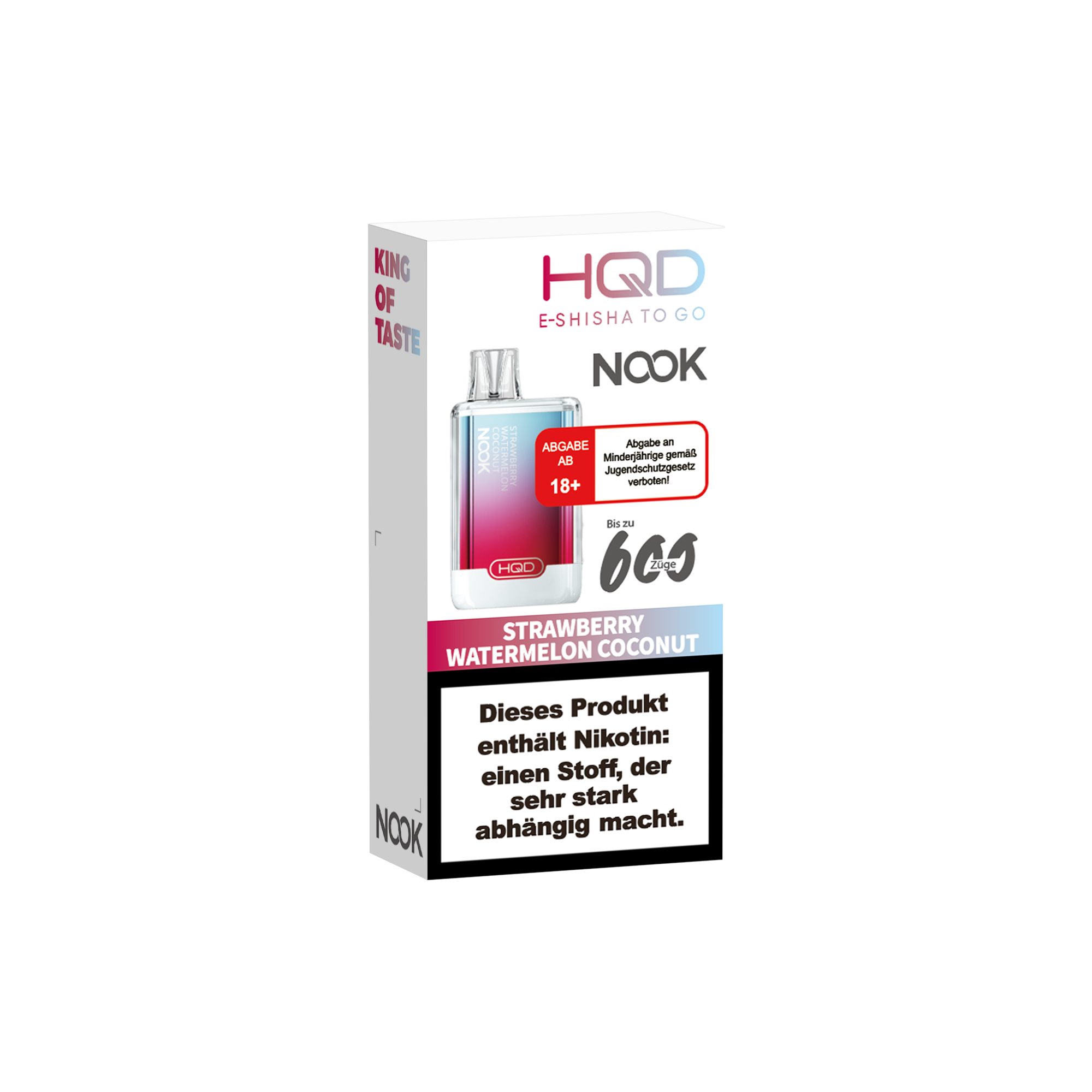 HQD NOOK Strawberry Watermelon Coconut