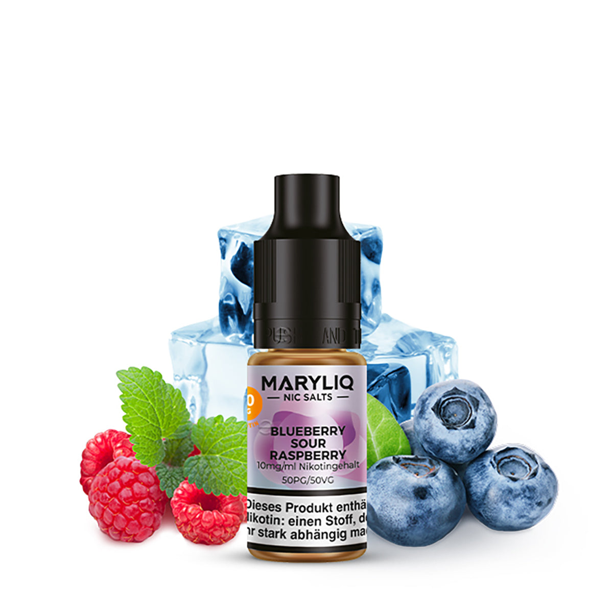 ELF BAR - Maryliq Blueberry Sour Raspberry 10mg Nikotin