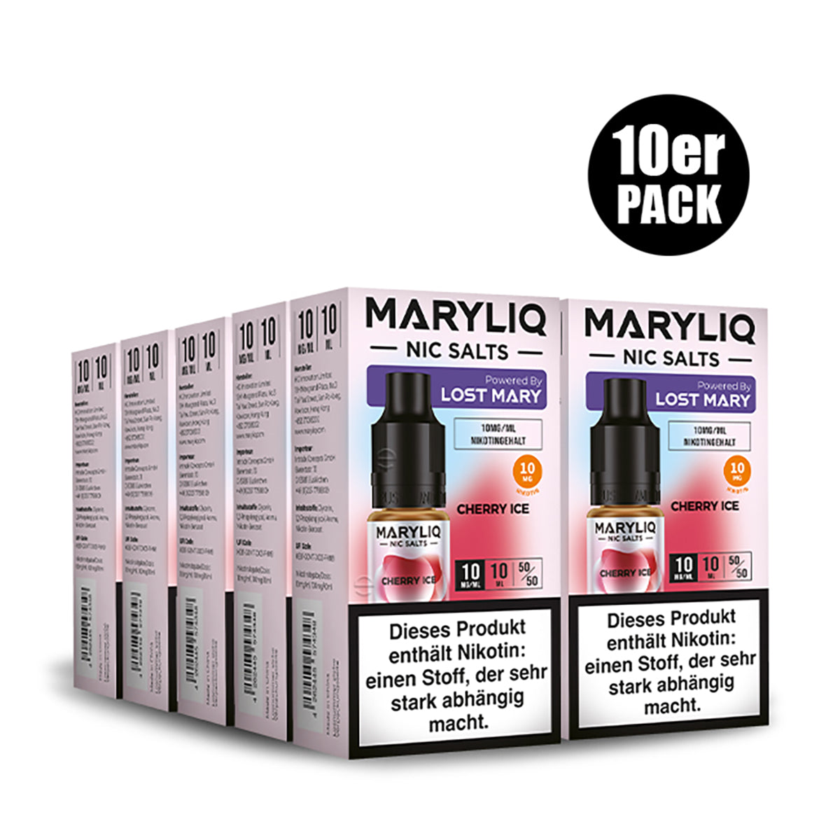 ELF BAR - Maryliq Cherry Ice 10mg Nikotin