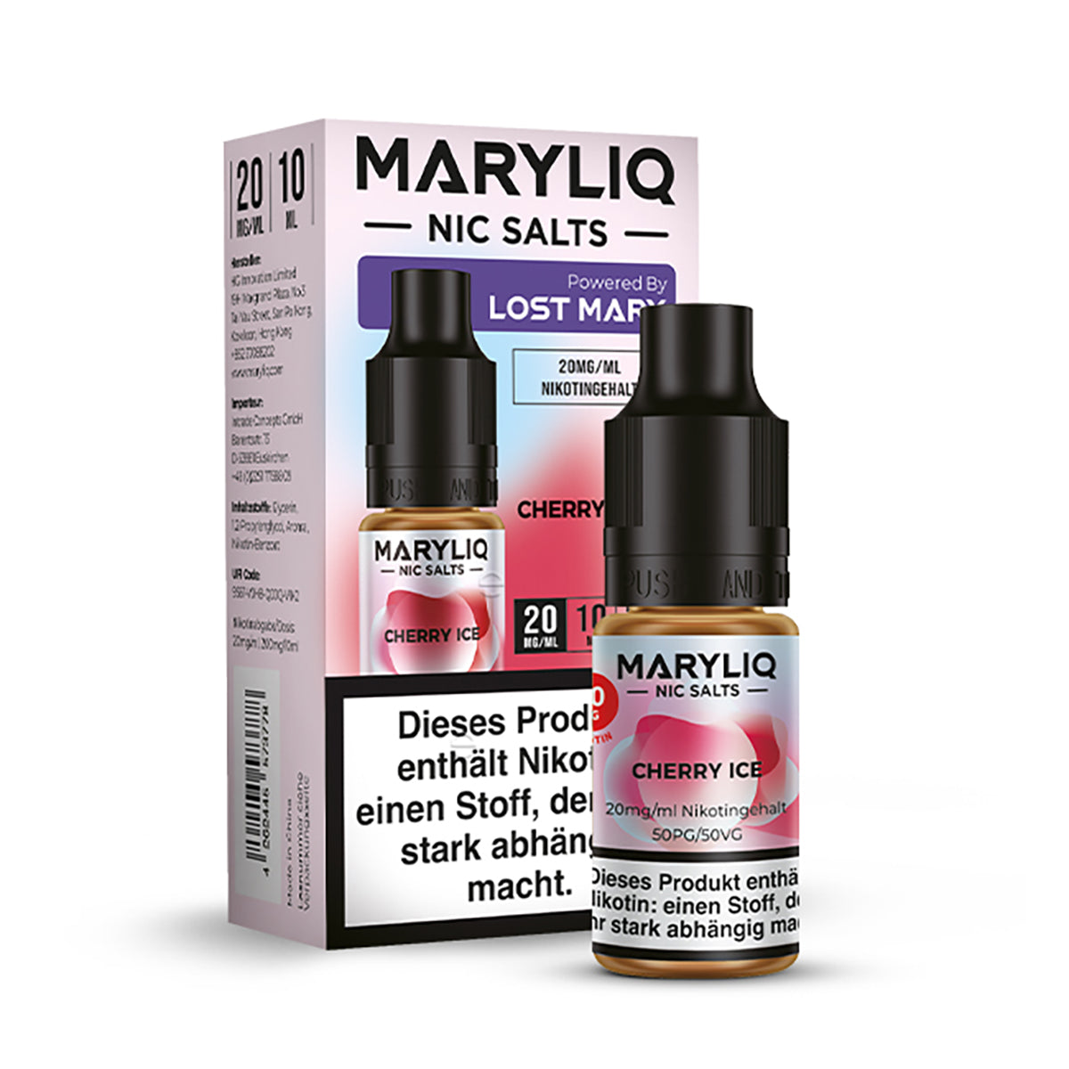 ELF BAR - Maryliq Cherry Ice 20mg Nikotin