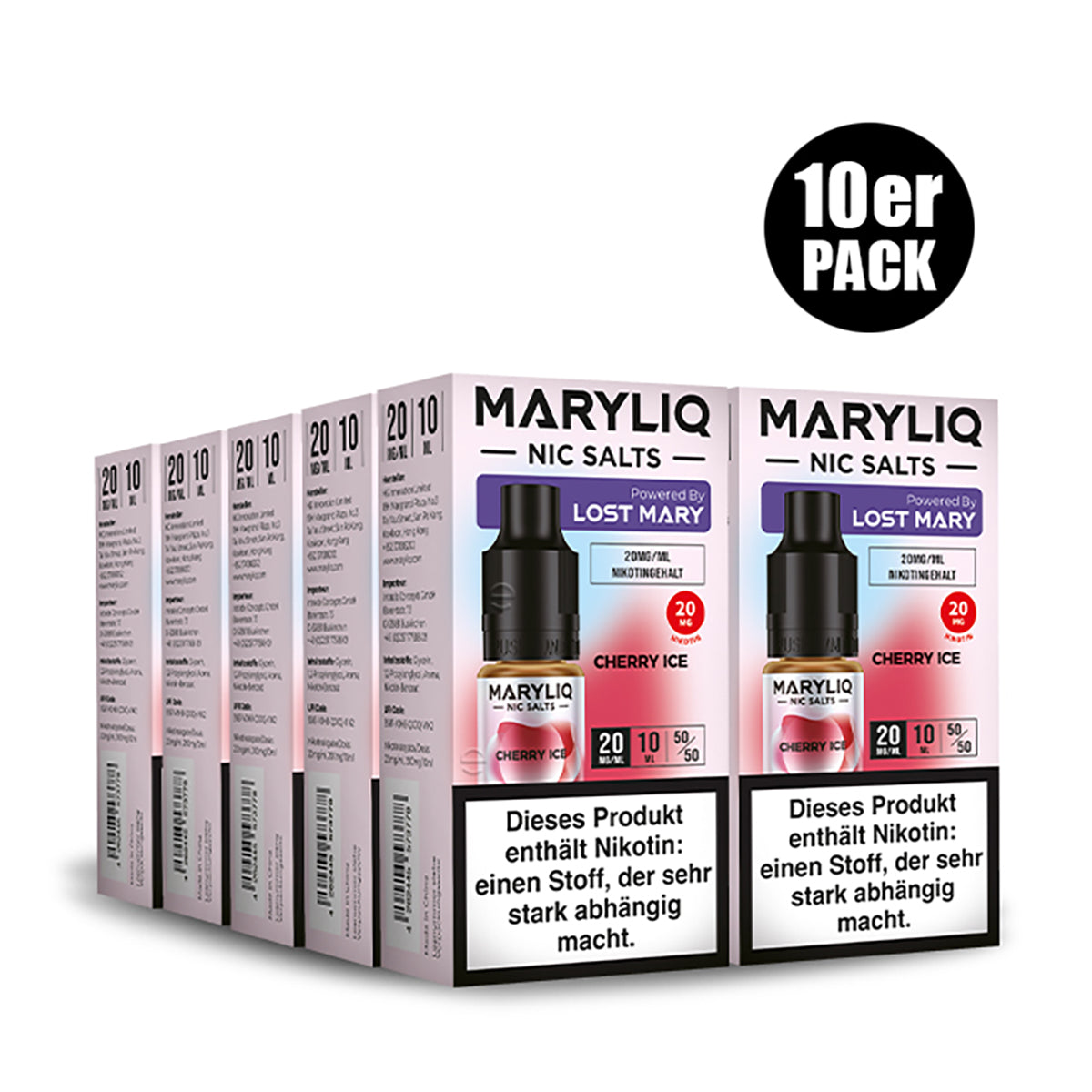 ELF BAR - Maryliq Cherry Ice 20mg Nikotin