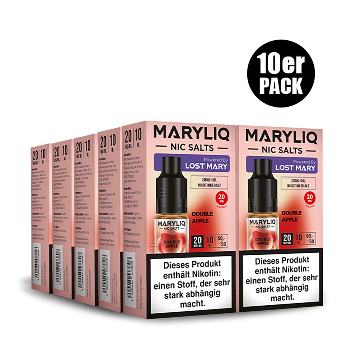 ELF BAR - Maryliq Double Apple 20mg Nikotin