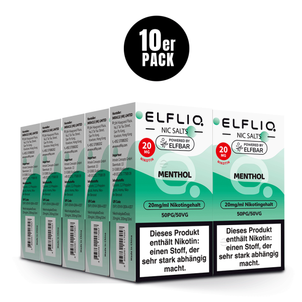 ELF BAR - Elfliq *NEU* Menthol - 20mg Nikotin