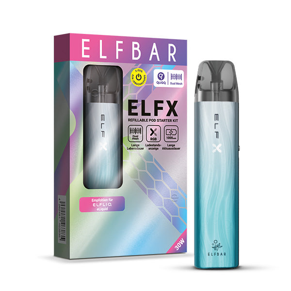 Elf Bar ELFX Kit - Silver Blue