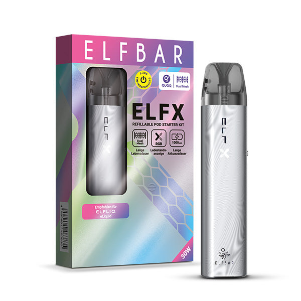 Elf Bar ELFX Kit - Silver