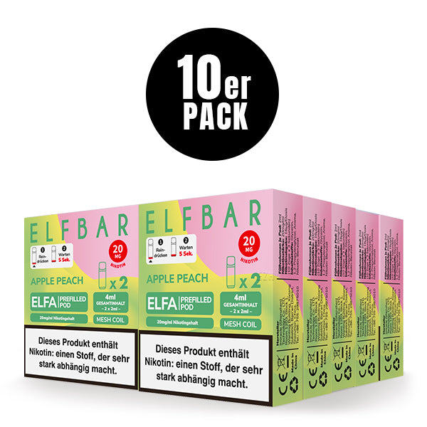 Elf Bar Elfa Pod - Apple Peach