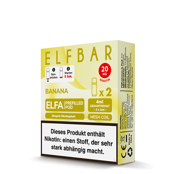 Elf Bar Elfa Pod - Banana