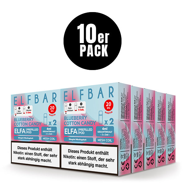Elf Bar Elfa Pod - Blueberry Cotton Candy