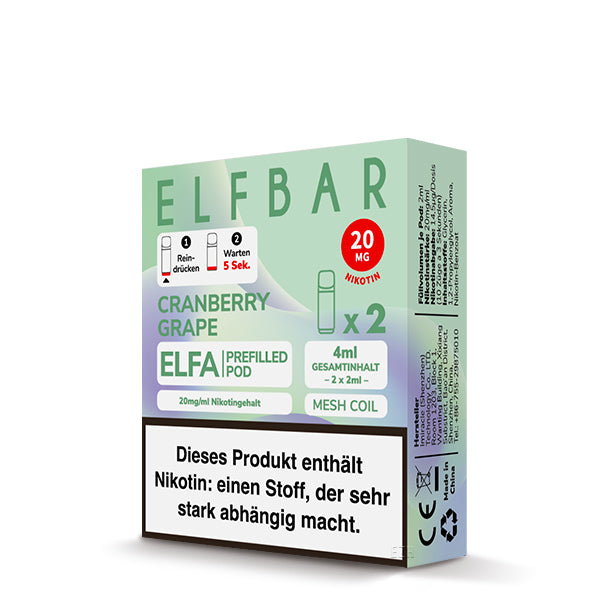 Elf Bar Elfa Pod - Cranberry Grape