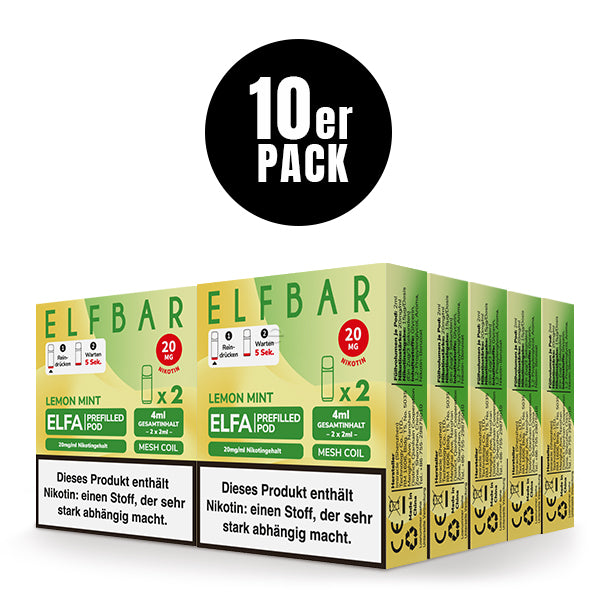 Elf Bar Elfa Pod - Lemon Mint