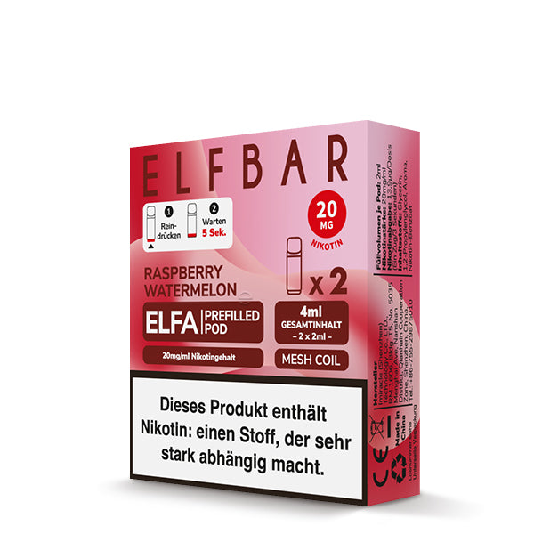 Elf Bar Elfa Pod - Raspberry Watermelon