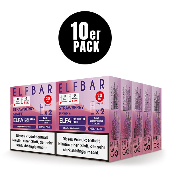 Elf Bar Elfa Pod - Strawberry Grape