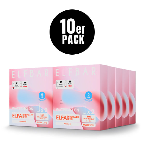 Elf Bar Elfa Pod - Watermelon 0mg (OHNE NIKOTIN)