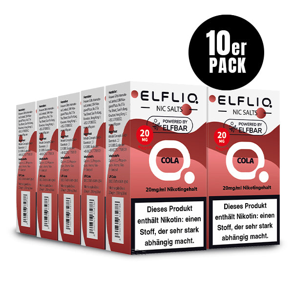 ELF BAR - Elfliq Cola - 10ML - 20MG/ML - NIKOTINSALZ