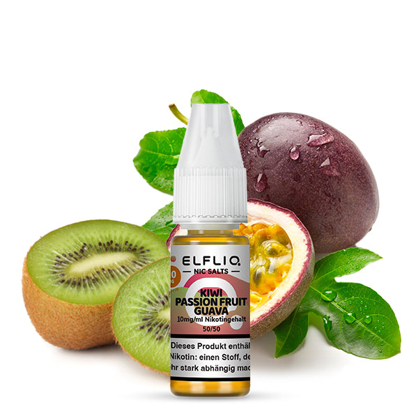 ELF BAR - Elfliq Kiwi Passion Fruit Guave - 10ML - 10MG/ML - NIKOTINSALZ