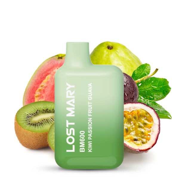 Lost Mary BM600 Kiwi Passionfruit Guava