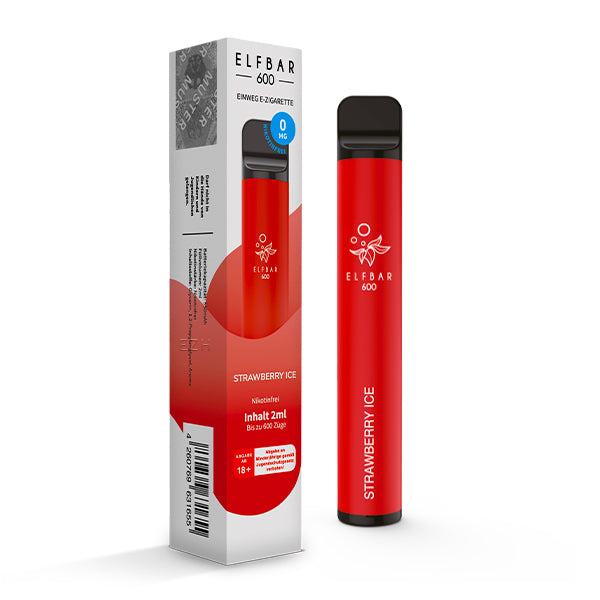 ELFBAR V1 - (ohne Nikotin) Strawberry Ice-0mg