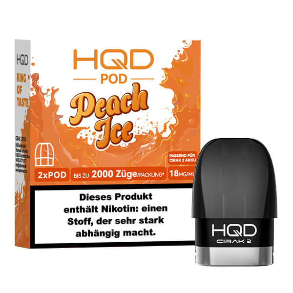 HQD Cirak 2 Pod - Peach Ice