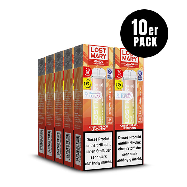 Lost Mary QM600 CP Cherry Peach Lemonade