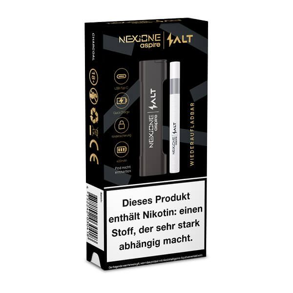 Salt NEXIONE - Starter Kit Black (Charcoal)