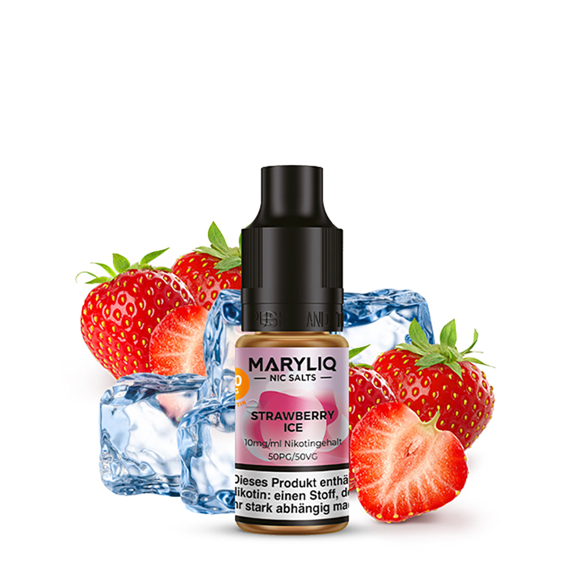 ELF BAR - Maryliq Strawberry Ice 10mg Nikotin