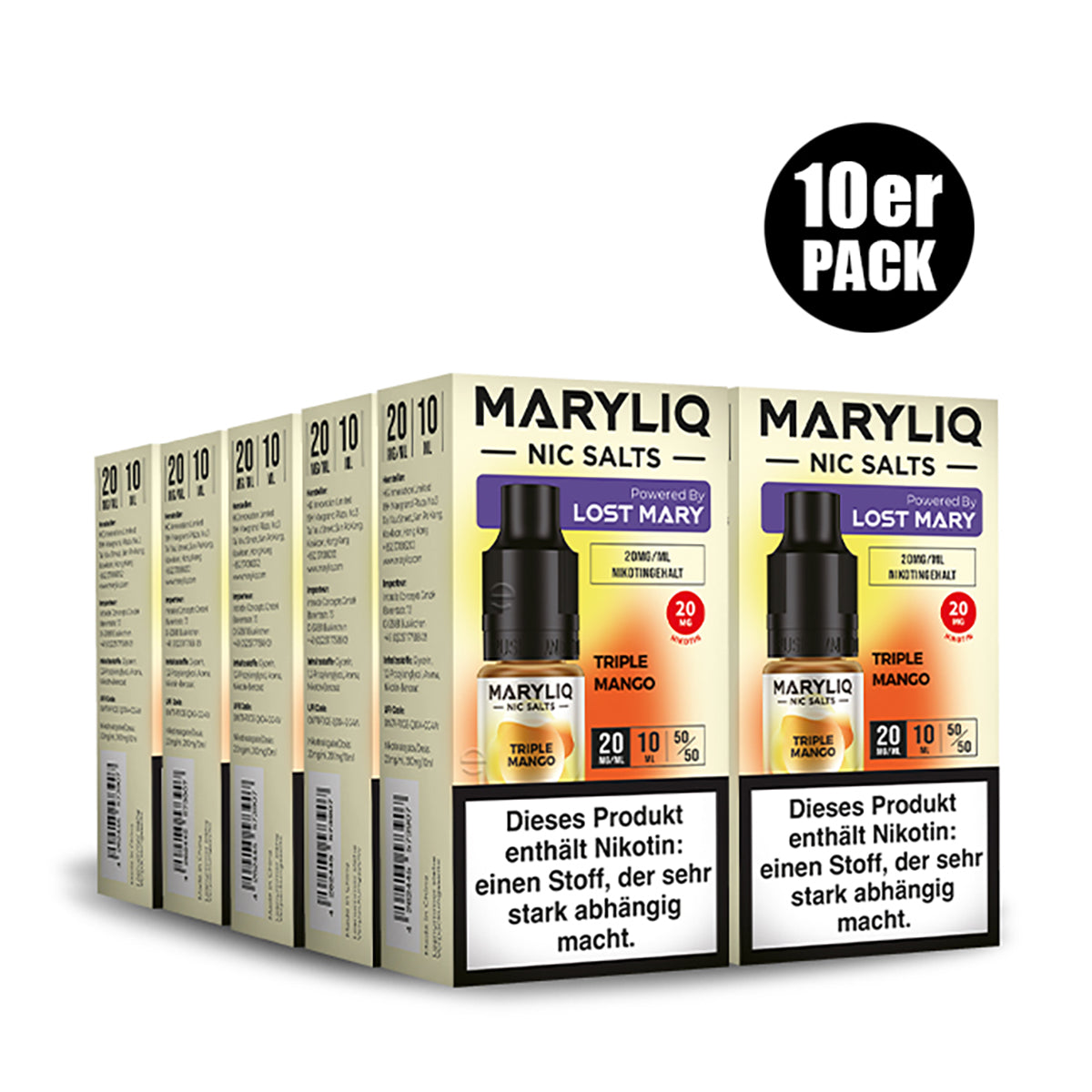 ELF BAR - Maryliq Triple Mango 20mg Nikotin