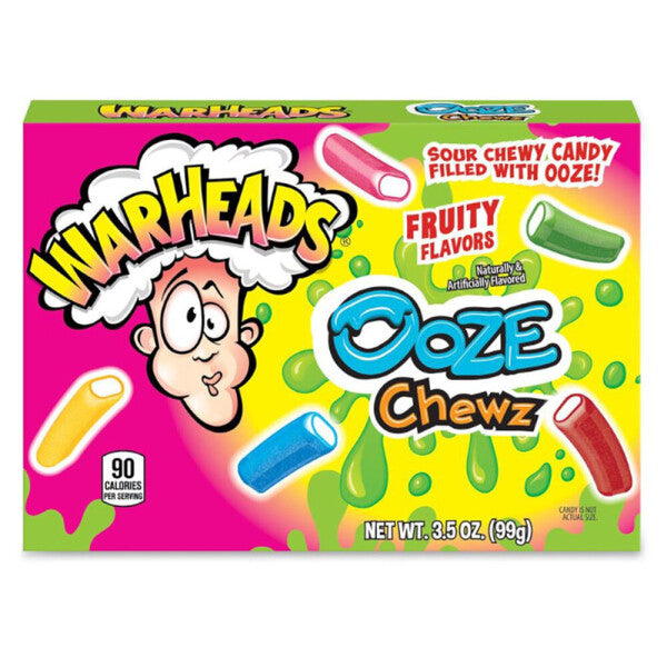 Warheads Ooze Chews Theater Box 99g