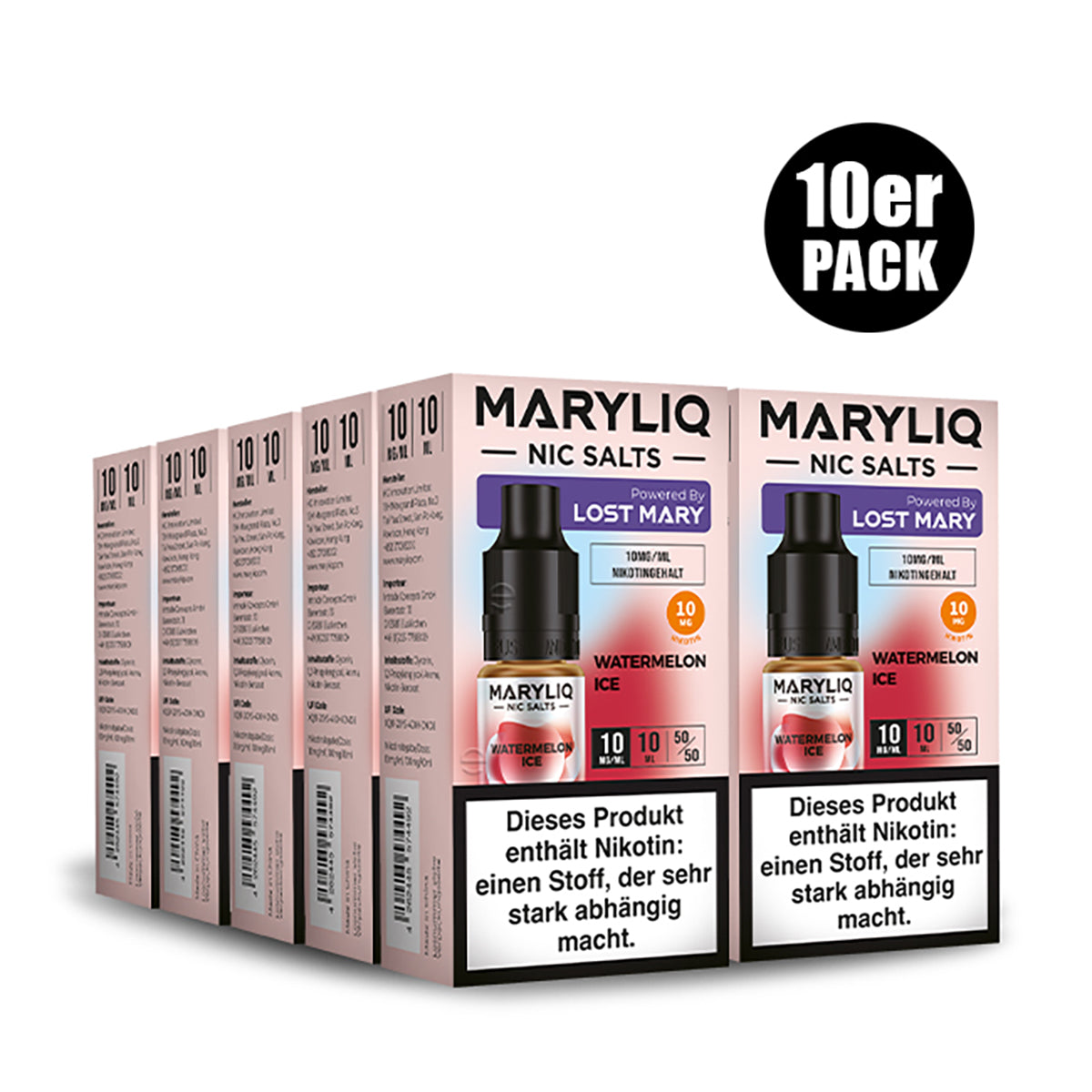 ELF BAR - Maryliq Watermelon Ice 10mg Nikotin