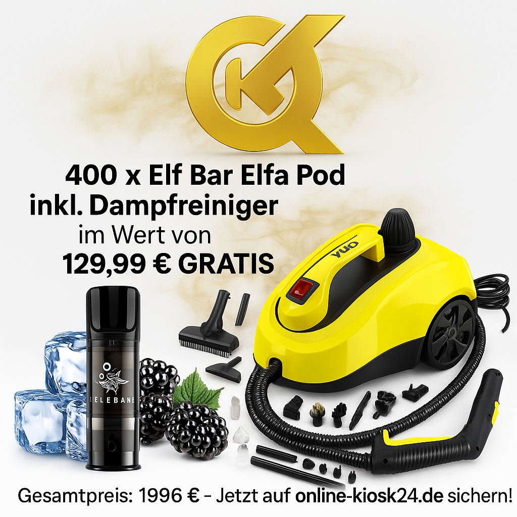 Elf Bar Elfa Pod + Dampfreiniger kostenlos