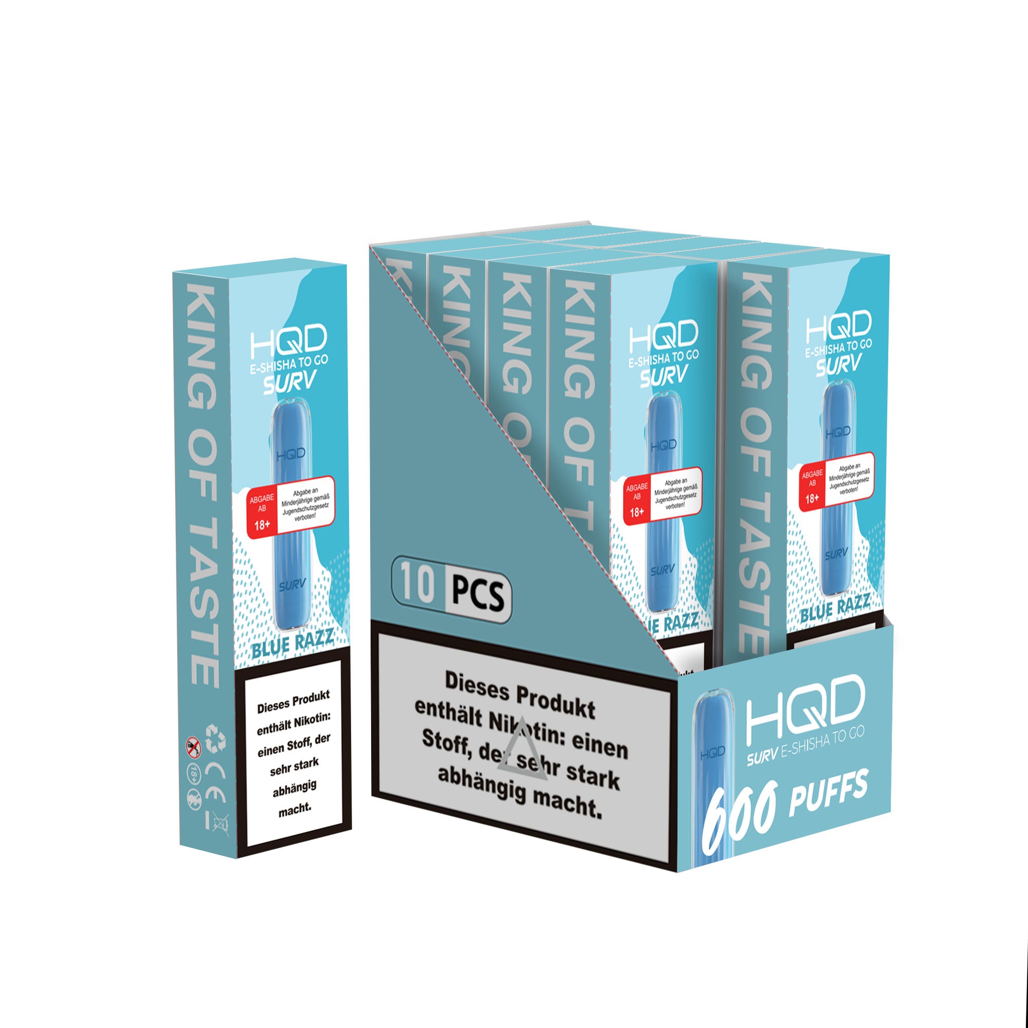 HQD Surv - Blue Razz/Blurry Berry