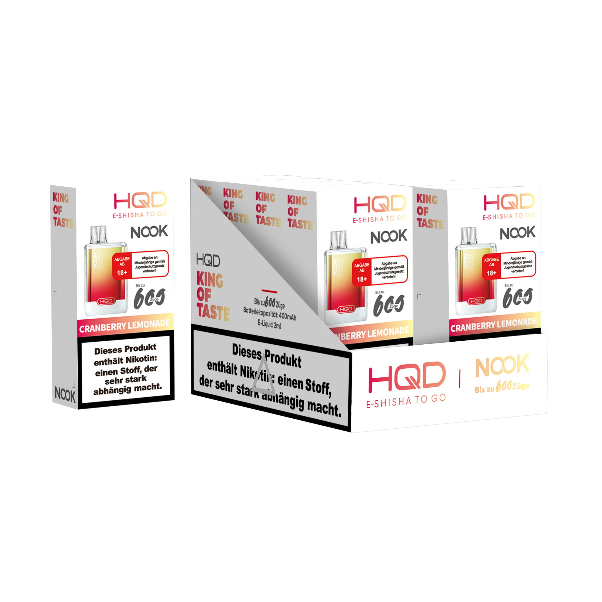 HQD NOOK Cranberry Lemonade