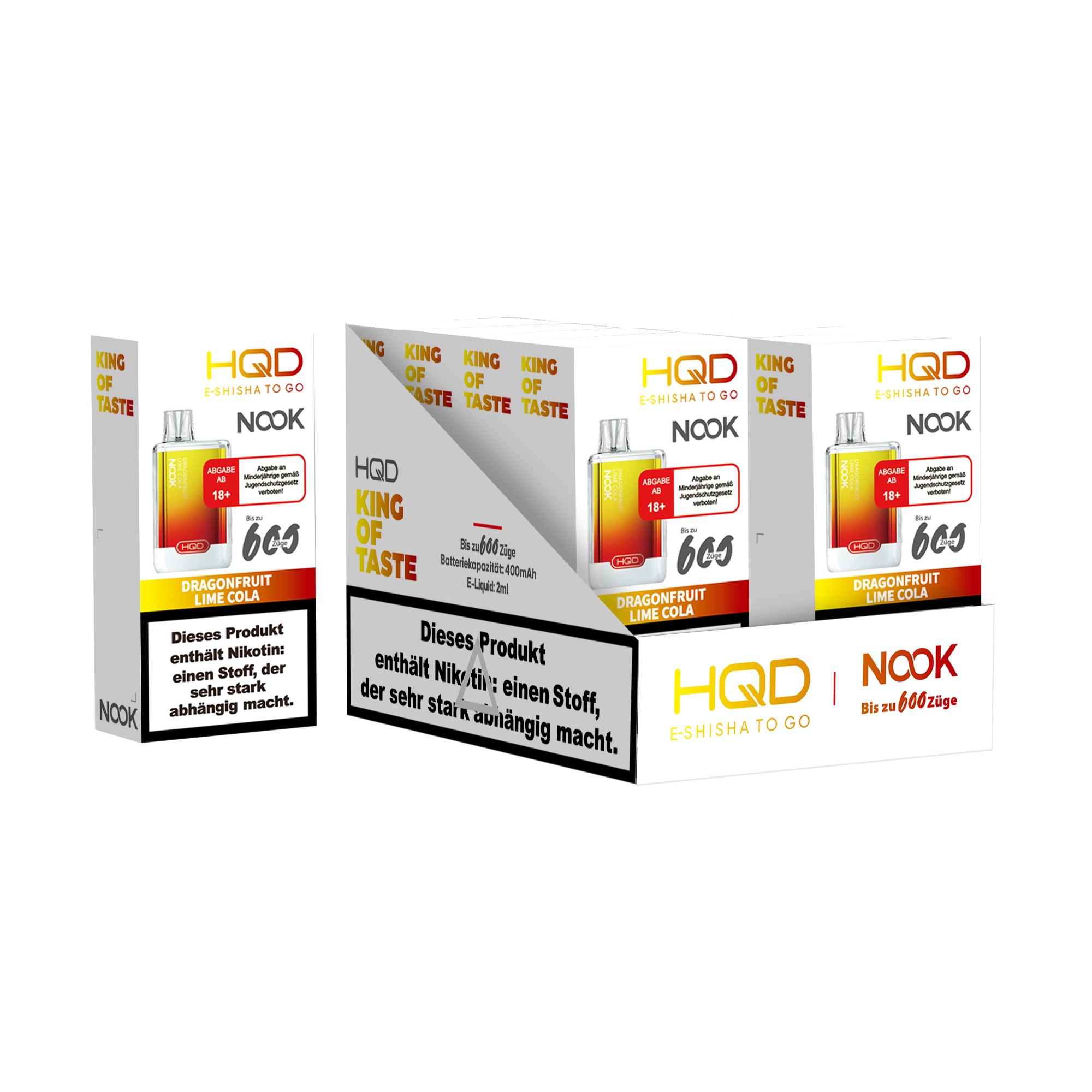 HQD NOOK Dragonfruit Lime Cola