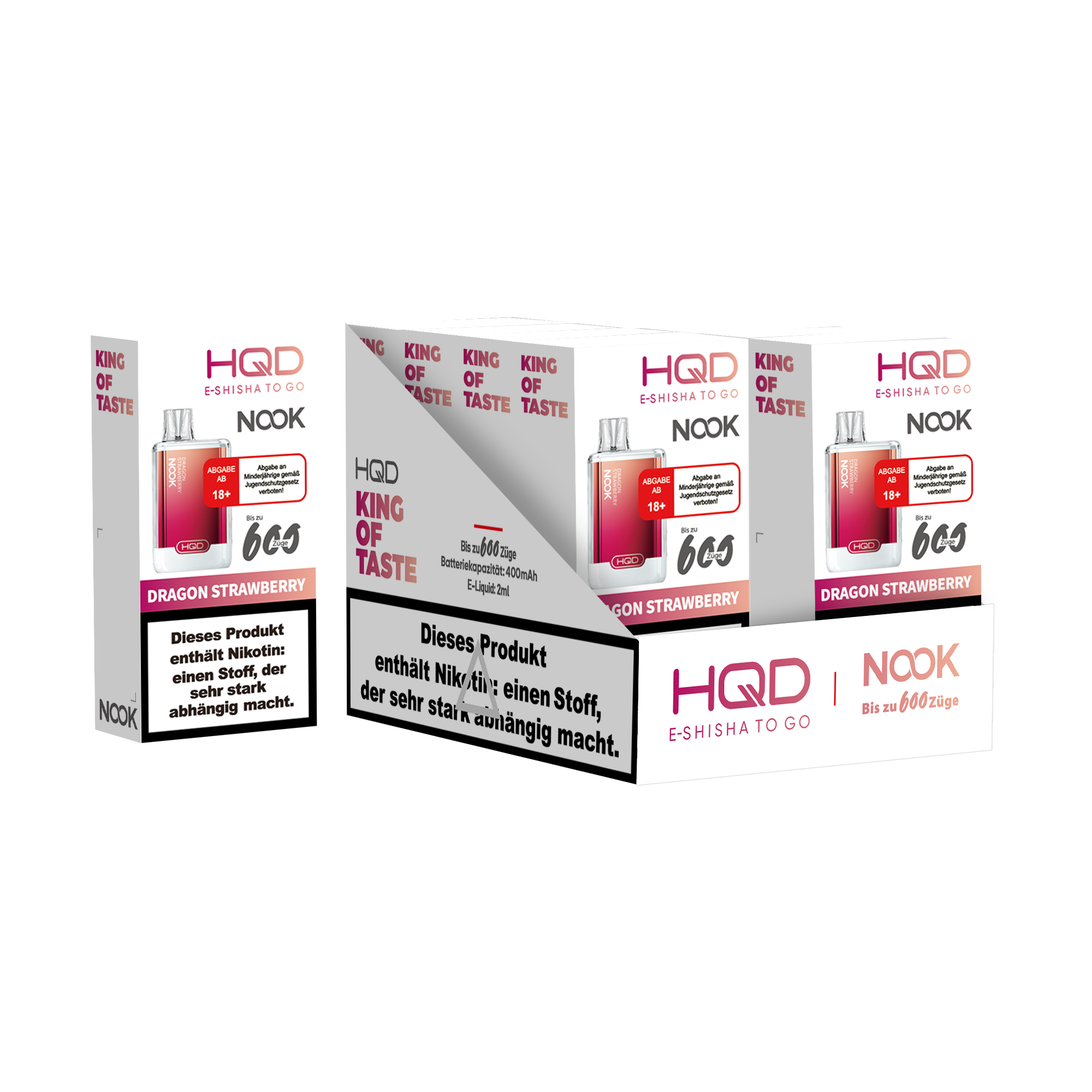 HQD NOOK Dragon Strawberry