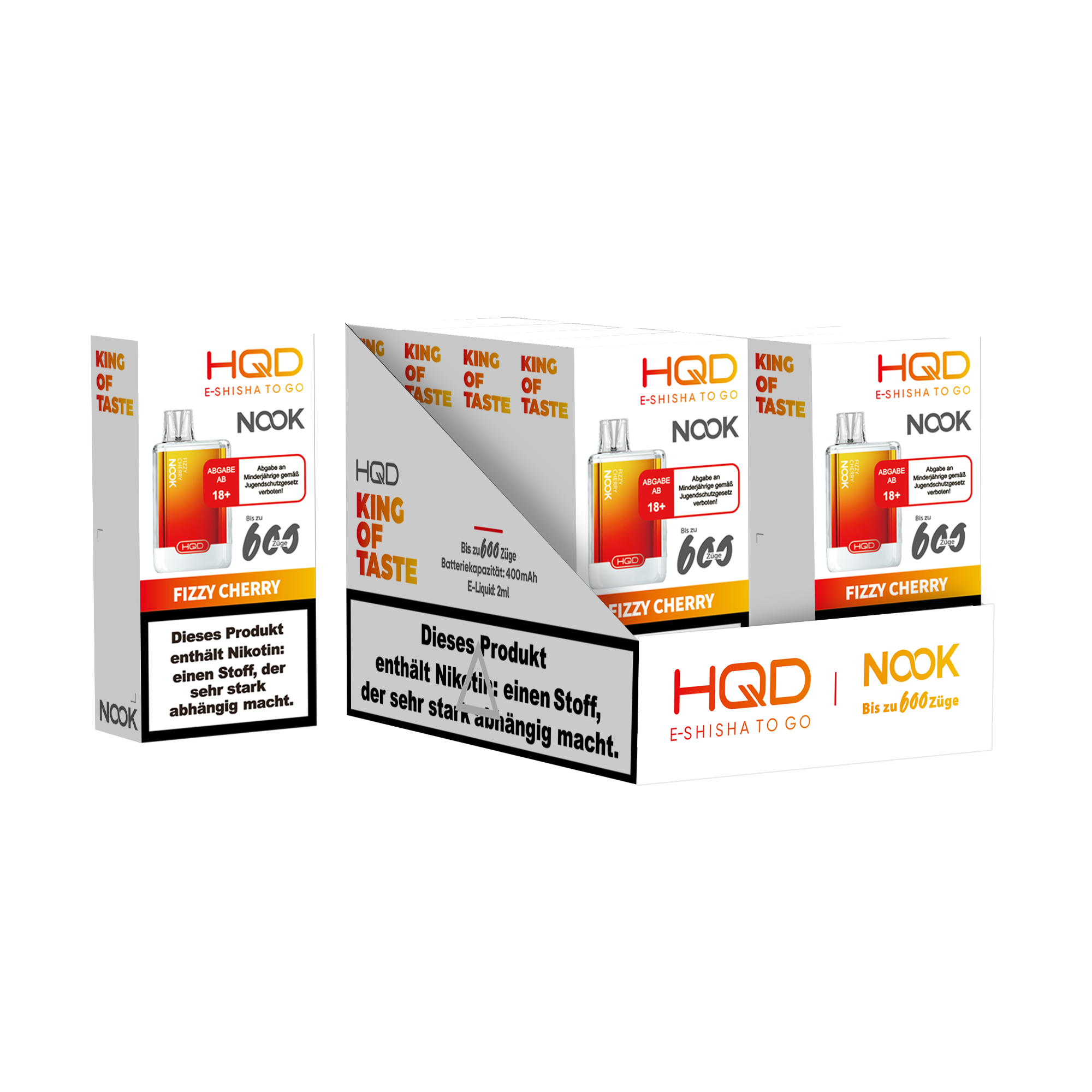 HQD NOOK Fizzy Cherry