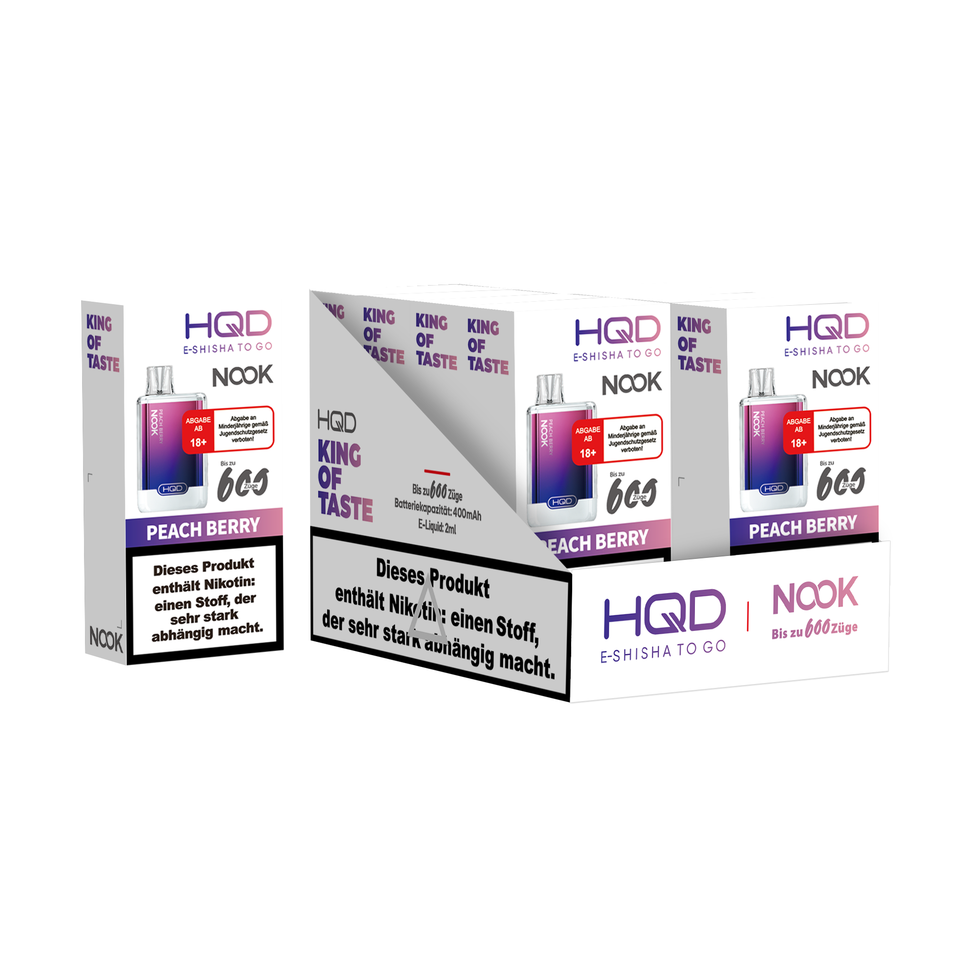 HQD NOOK Peach Berry