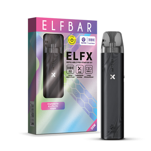 Elf Bar ELFX Kit - Schwarz