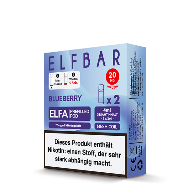 Elf Bar Elfa Pod - Blueberry