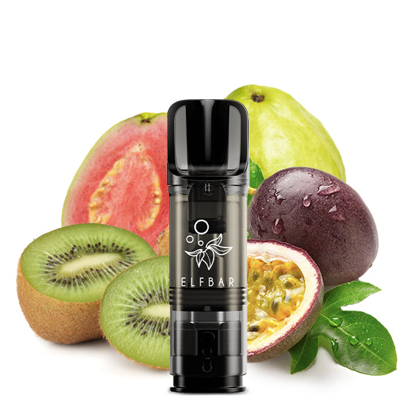Elf Bar Elfa Pod - Kiwi Passion Fruit Guava 0mg (OHNE NIKOTIN)