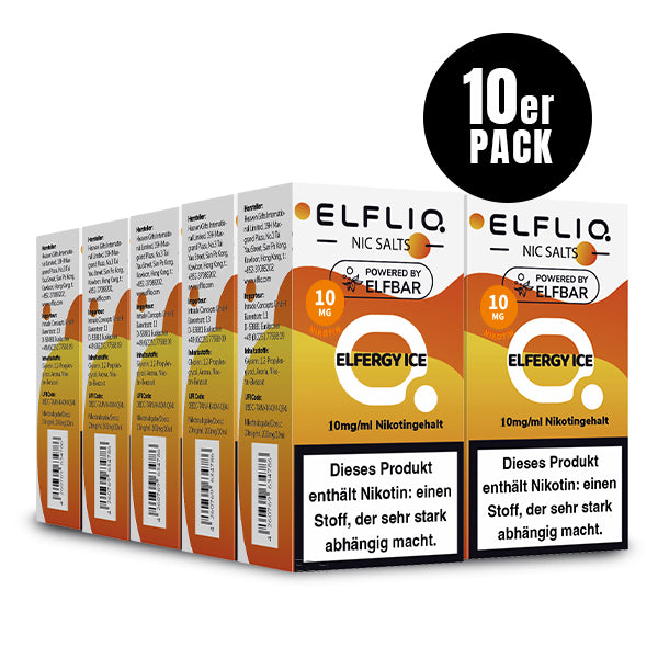 ELF BAR - Elfliq Elfergy Ice - 10ML - 10MG/ML - NIKOTINSALZ