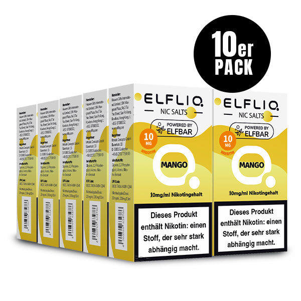 ELF BAR - Elfliq Mango - 10ML - 10MG/ML - NIKOTINSALZ