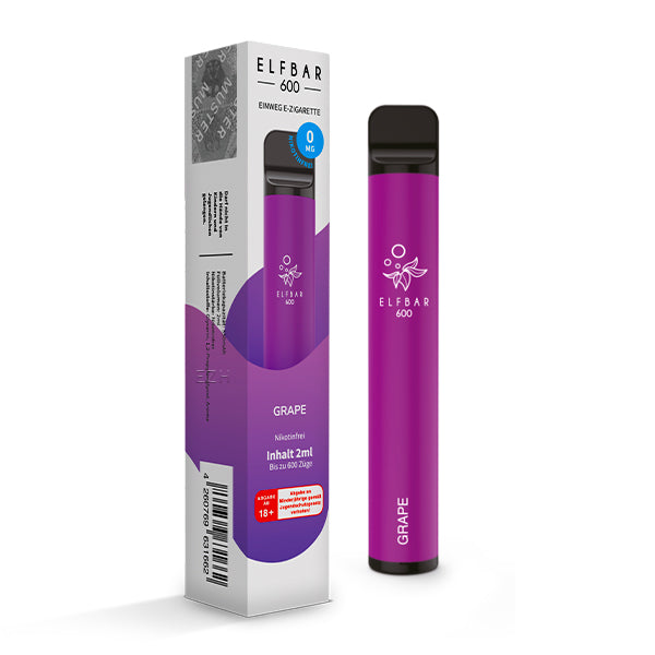 ELFBAR V1 - (ohne Nikotin) Grape-0mg
