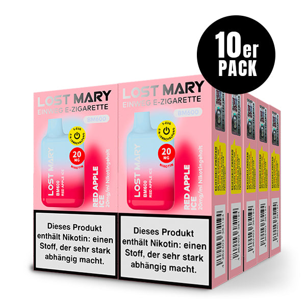 Lost Mary BM600 Red Apple Ice